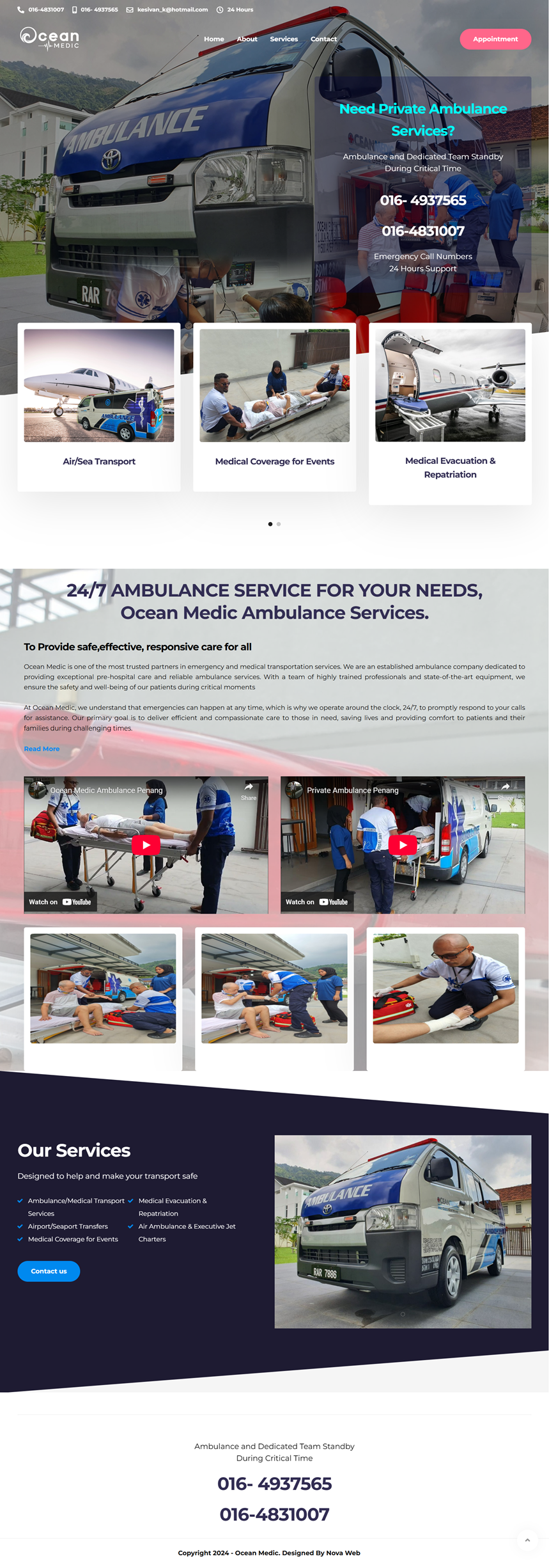 Services Website